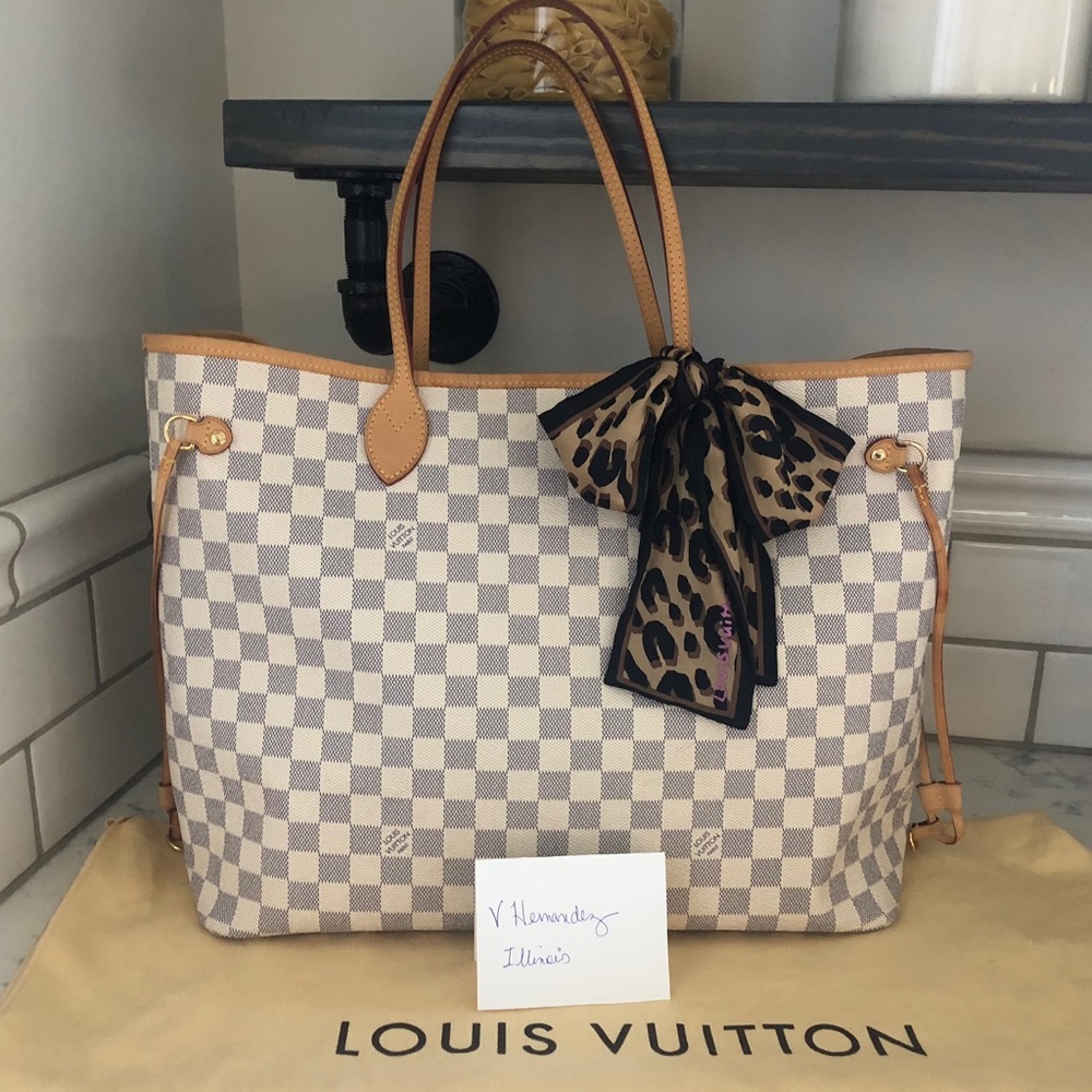 AUTHENTIC LV NEVERFULL GM DA
